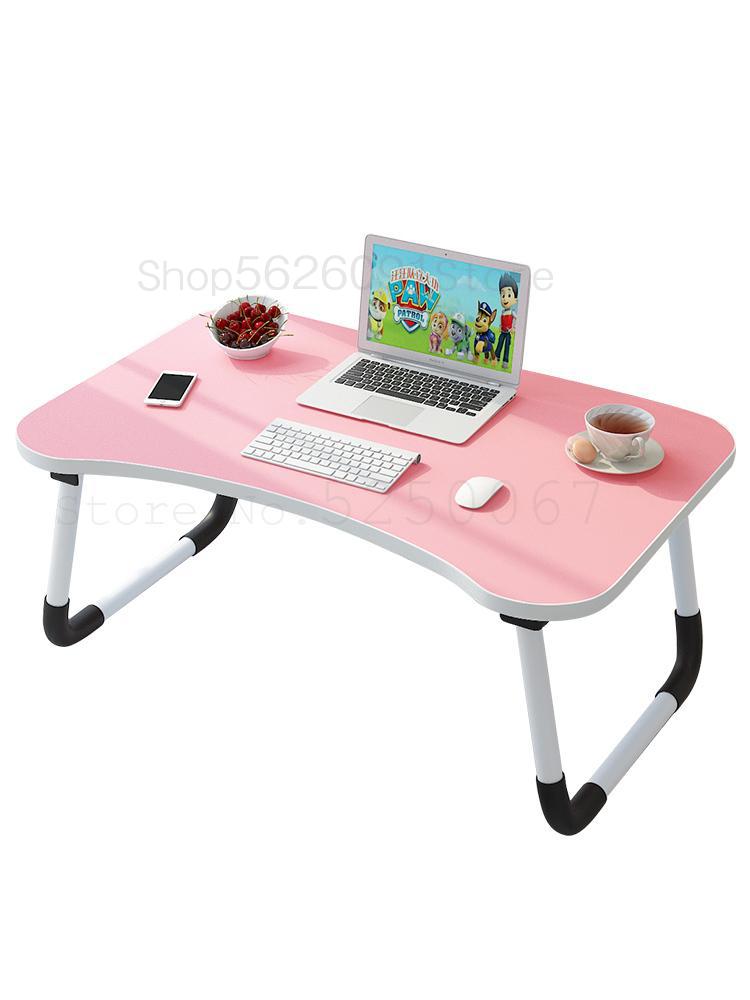 Cama de dormitorio mesa de escritorio plegable portátil hacer mesas perezosas universidad estudiantes dormitorio artefacto pequeña mesa