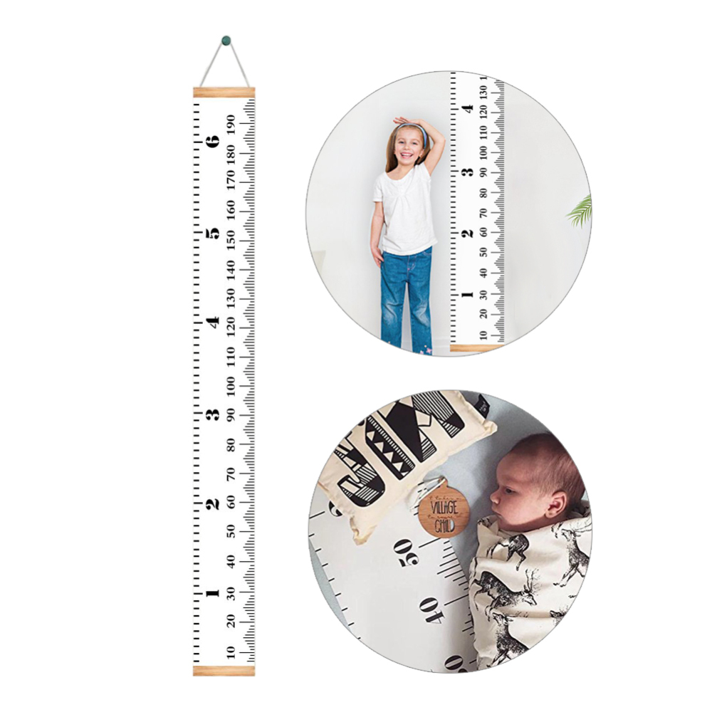 Règle de mesure de la taille du bébé, tableau de croissance, amovible, décoration murale de la chambre, pour enfants