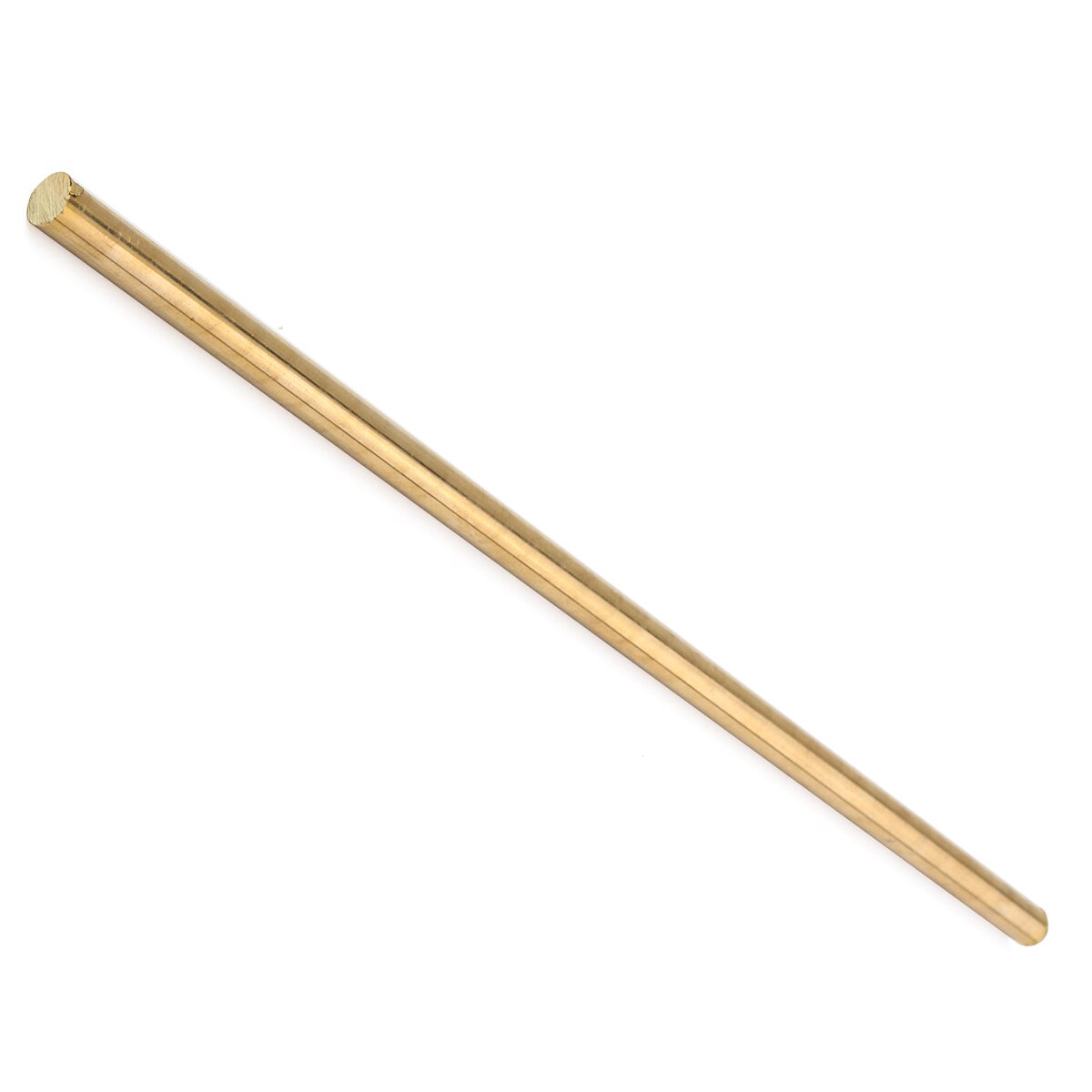 1 stk messing massiv rund stang pind 9mm diameter 300mm længde svejse stænger wire stick diy legetøj tilbehør