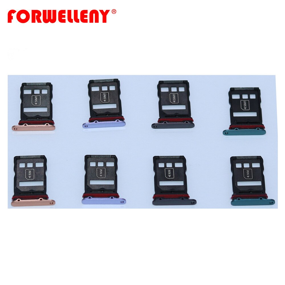 Dla huawei kumpel30 zawodowiec kumpel 30 zawodowiec uchwyt na karty mikro Sim adapter na tace czarny niebieski złoty