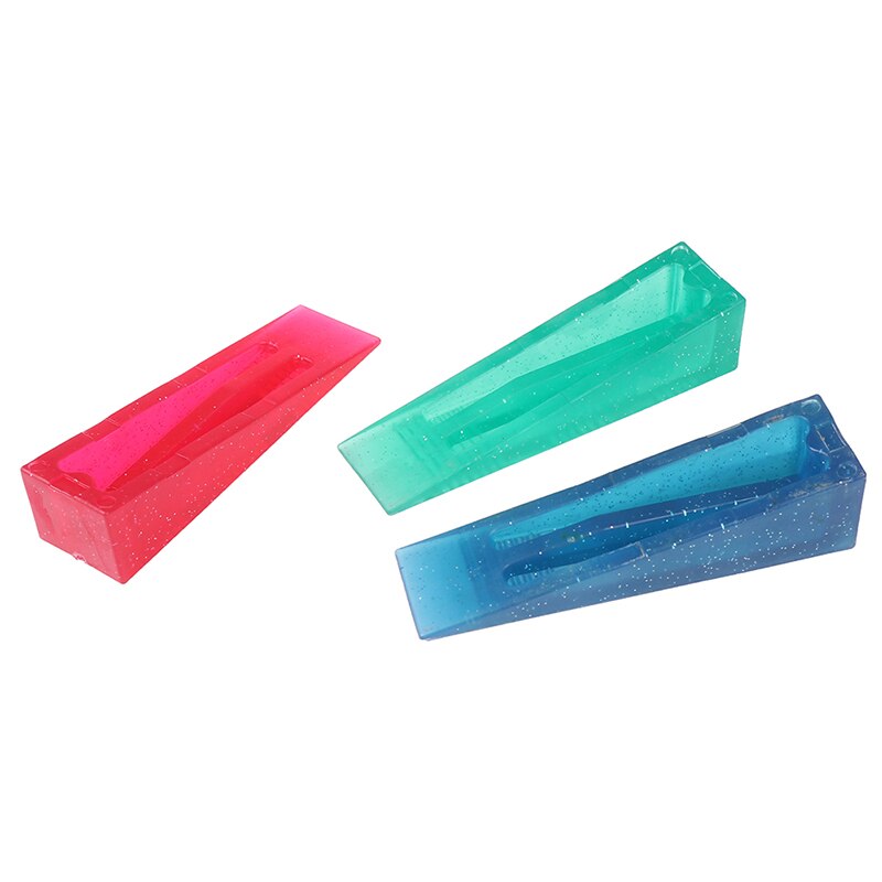 Silicone Door Draft Stopper Wedge Block Guard Wind Dust Blocker Protector For Home Children Office Door Holder Kids Security