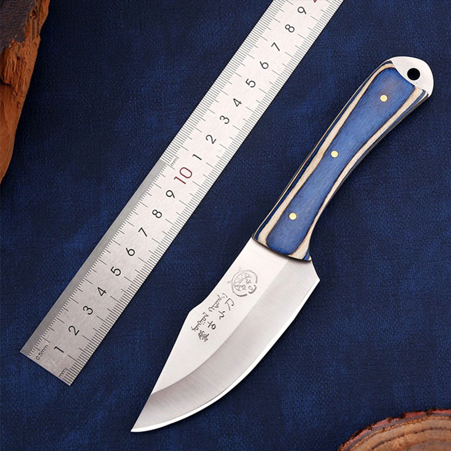 Mongolian Multi-Purpose Canivete, Faca Comer Carne, Faca Pequena Vegetal, Lidar com, Carne, Churrasco, Ao ar livre, Fruta