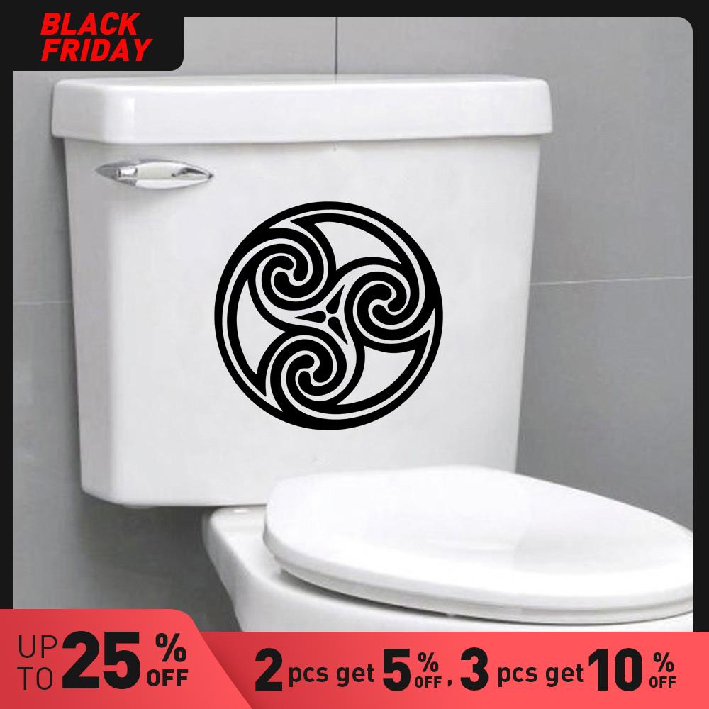 Beauty WC Waterproof Wall Stickers Home Decor For WC Room Decor Wall Decoration Murals