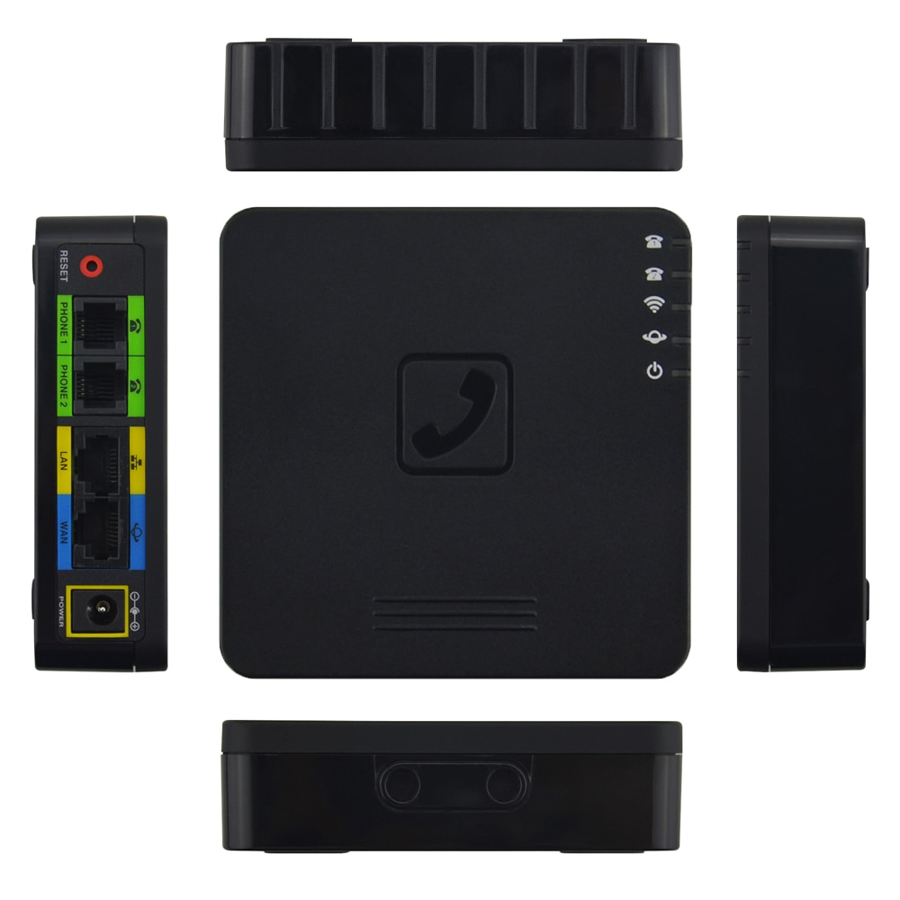 Fast VoIP wireless Router with 2 ports Voice over IP GT202 SIP Gtalk wireless ATA gateway GT202