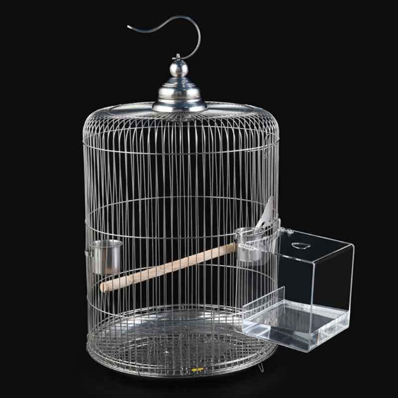 Acryl Clear Vogel Bad Transparant Bad Douche Doos Kom Met Opknoping Haken Kooi Accessoire Voor Little Bird Papegaaien