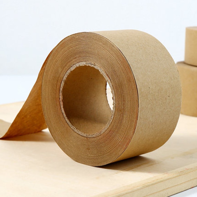 Boglinor wet water kraft paper tape art watercolor painting water sol tape traceless tape in the water will not stick to the pap