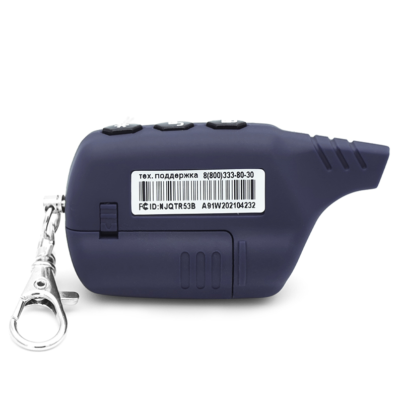 Starline A91 Two way LCD Remote Control Key Fob Chain Keychain Vehicle Security Two Way Car Alarm System Starline A91