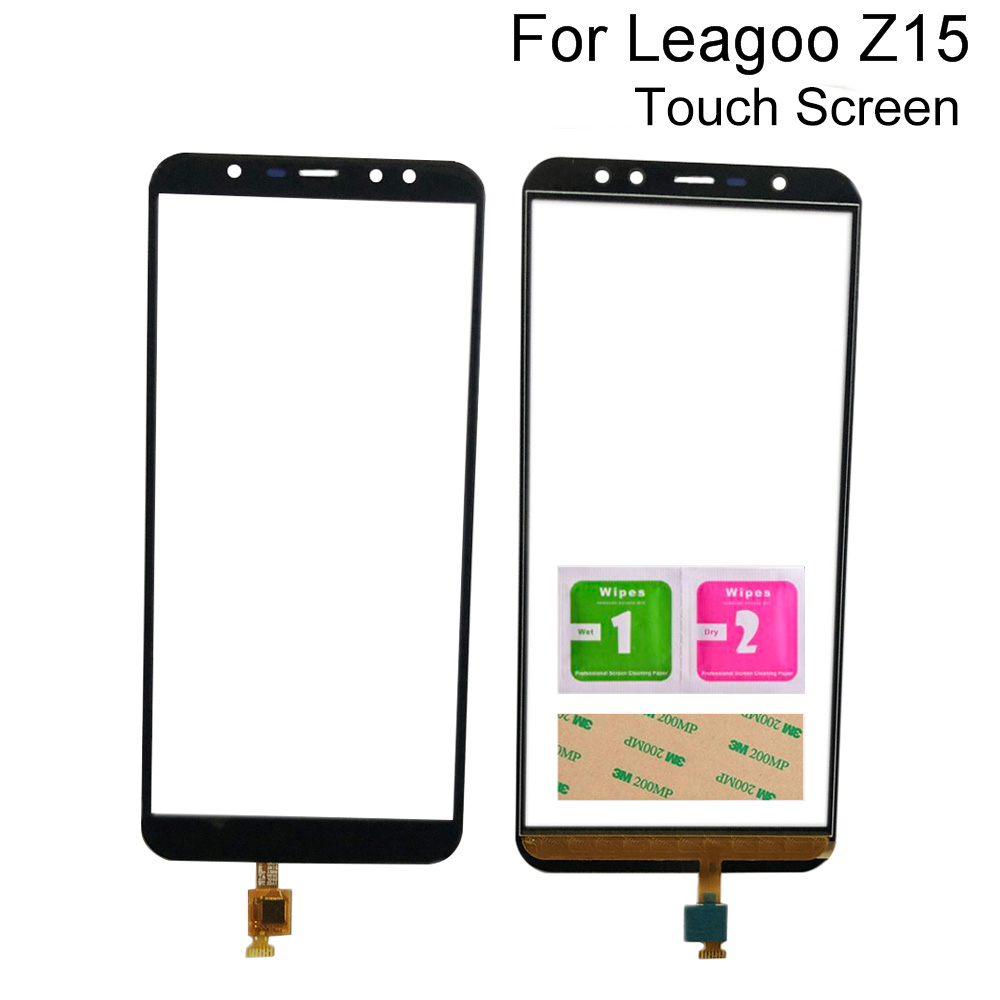 Digitizer Panel Voor Leagoo Z15 Touch Screen Digitizer Panel Sensor 3M Lijm Doekjes Touch Gereedschap 3M Lijm
