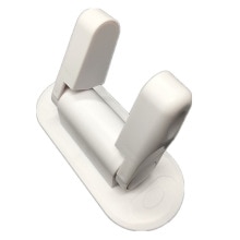 Child Security Window Door Sash Lock Practical Plastic Kids Safety Multi-functional Anti-collision Lever Handle Sweep Latch