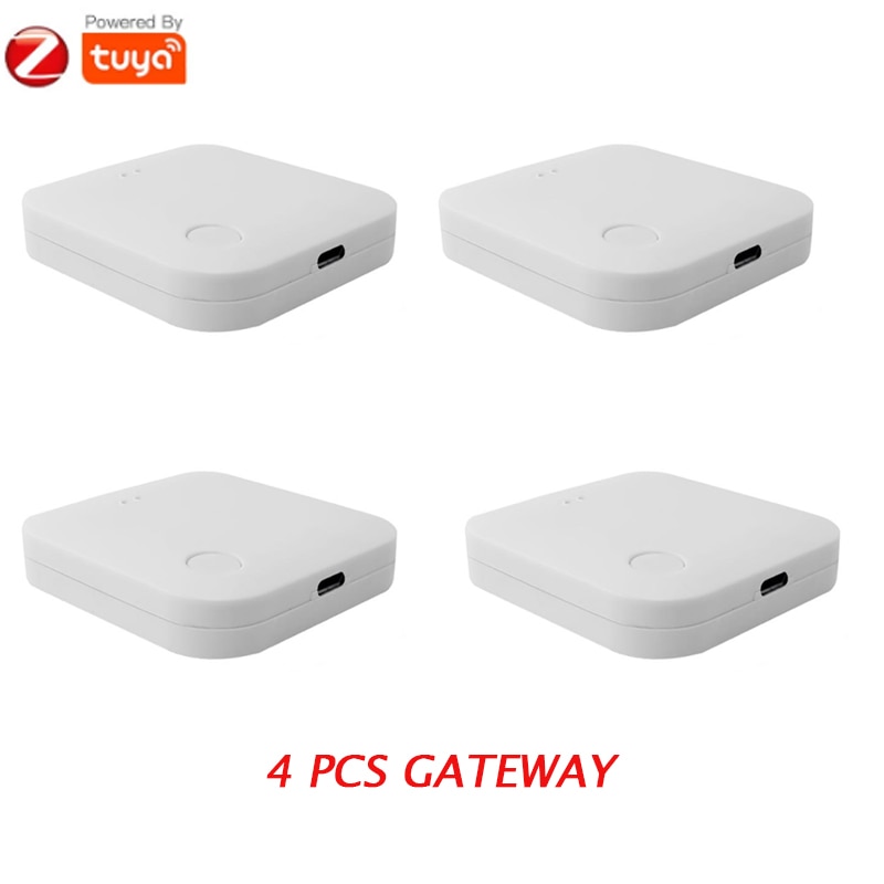 Tuya-Hub inteligente ZigBee, puente de entrada inalámbrico/con cable para Control de aplicación remota, funciona con el asistente de Google Alexa