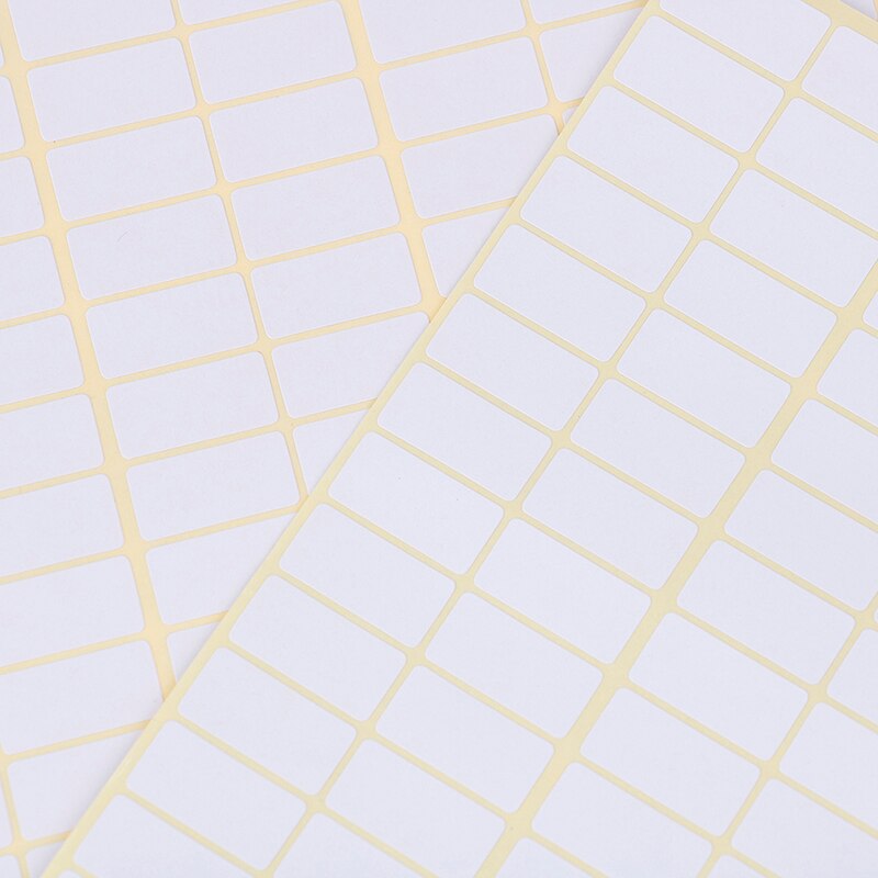 1680pcs A Lot 10*20mm Blank White Sticker Labels Small Paper Adhesive Label Stickers Writable Note Sticker Tag Crafts