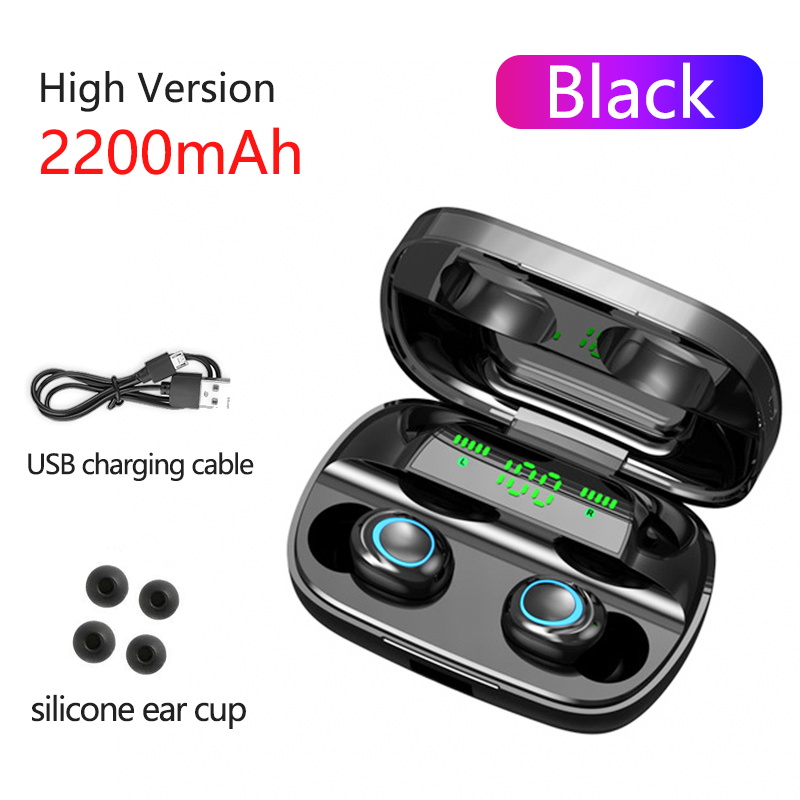 Tiyiviri TP02 Bluetooth Headset 5.0 Tws Draadloze Koptelefoon Twins Oordopjes 5d Stereo Hoofdtelefoon Mini Oordopjes Met Dual Mic Headfree: Default Title