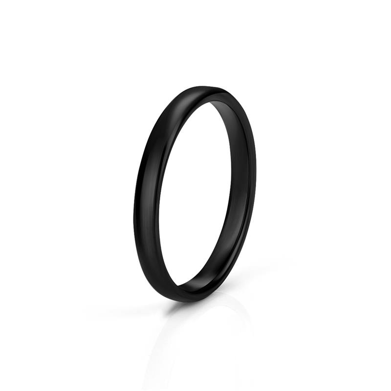 Colorful Smooth 3mm Ceramic Rings For Women Men Waterproof Jewelry Minimalist Wedding Never Fade Couple Ring: 8 / Red