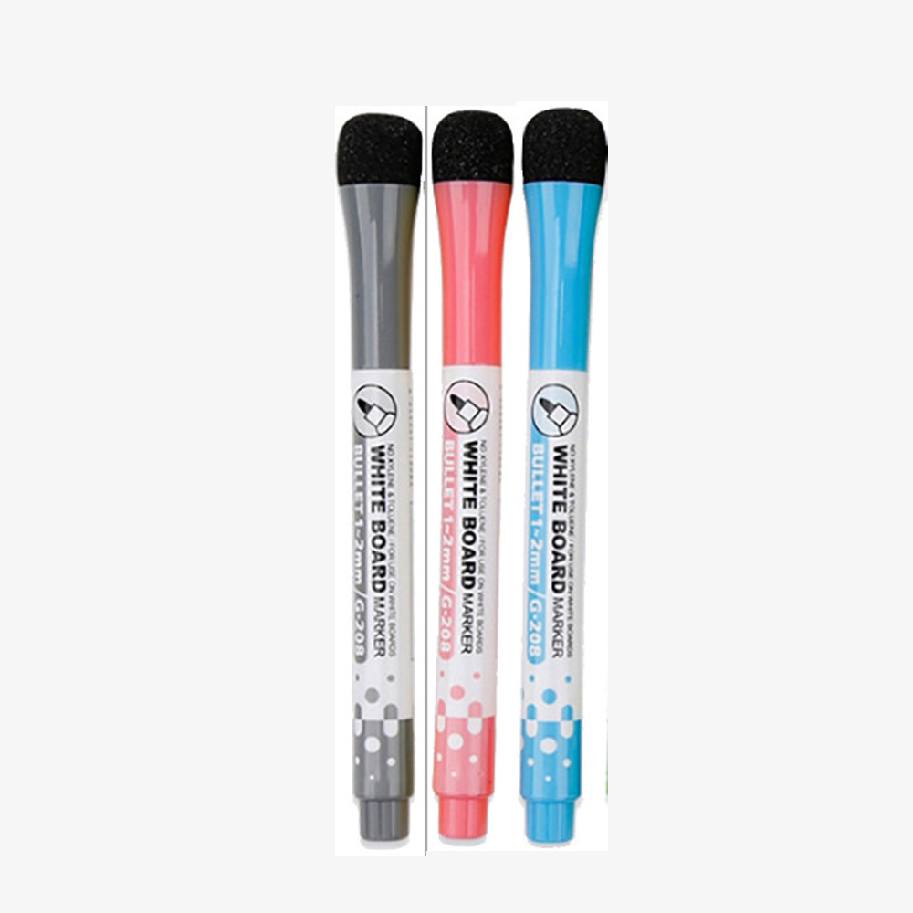 A4/a3 Magnetic Pet Soft Whiteboard Repeatedly Erase And Write Rubber Magnet Home Office Message Fridge Magnet: Strong magnetic pen