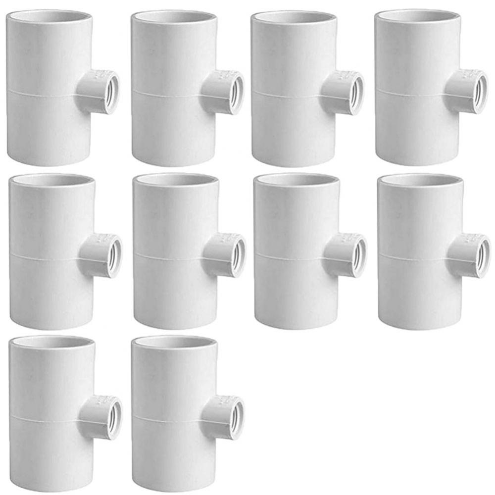 10Pcs Automatic Poultry Rabbit Watering System Three-way Tube Chicken Drink Cup