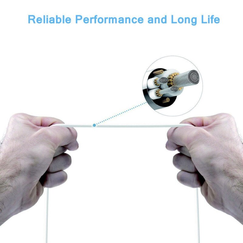 1m /1.5m/ 2m Long Micro USB Cable Fast Charging Cord Charger Cable For Samsung Xiaomi Android Phones Mobile Phone Data Cord