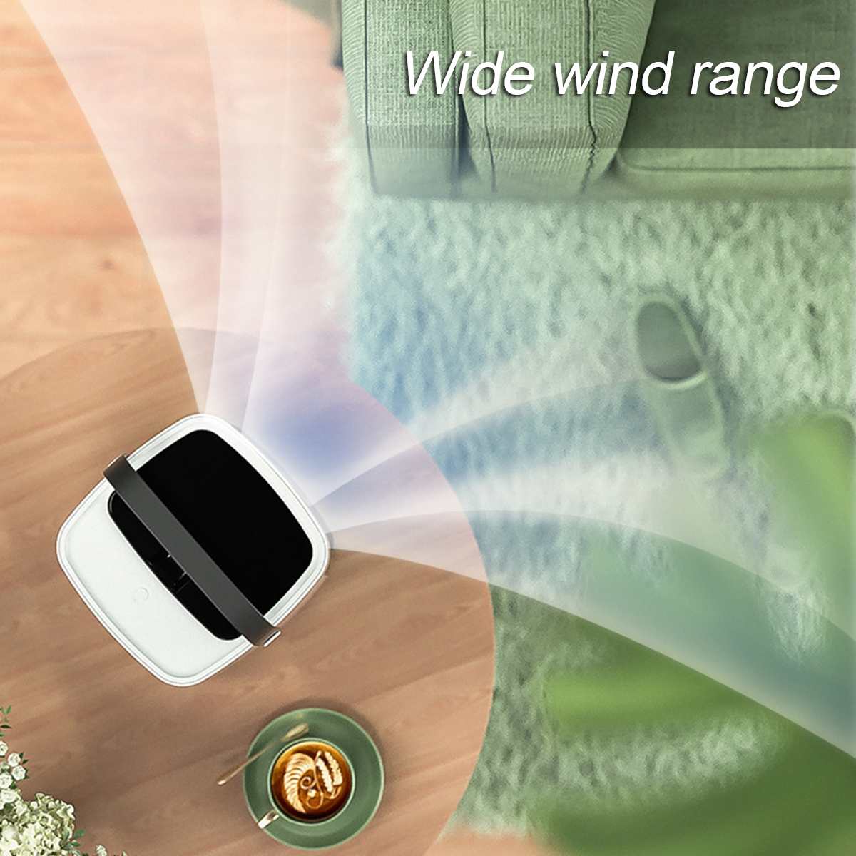 Mini Portable Air Conditioner Humidifier with Water Tank Air Cooler USB 3 Speeds Cooling Fan Air Conditioning for Home Office 5V