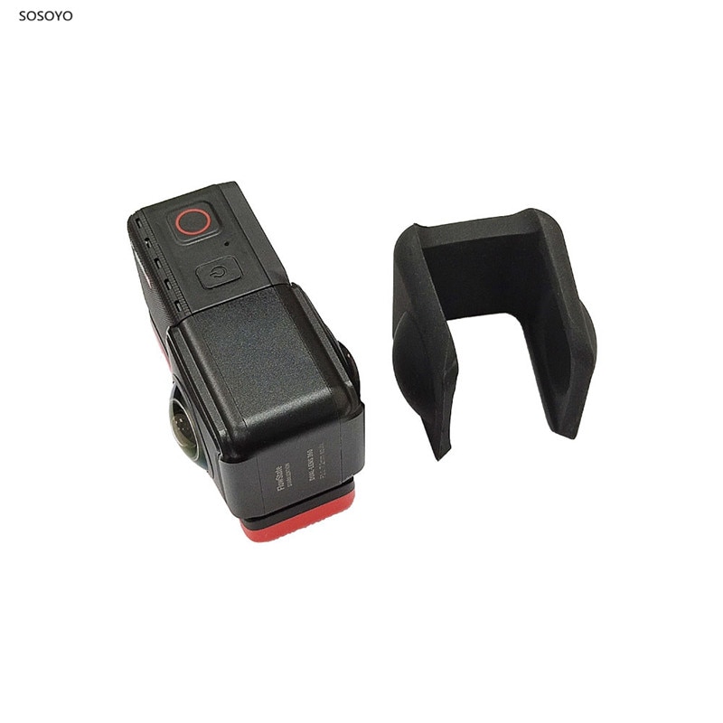 Silicone Case Housing Lens Protection Dust Plug Cover For Insta360 ONE R Panoramic Action Camera Accessories
