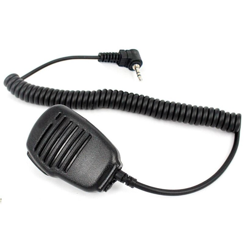 1 pino 2.5mm microfone alto-falante portátil para motorola md200 tlkr t5 t6 t80 t60 fr50 t6200 t6220 walkie talkie rádio