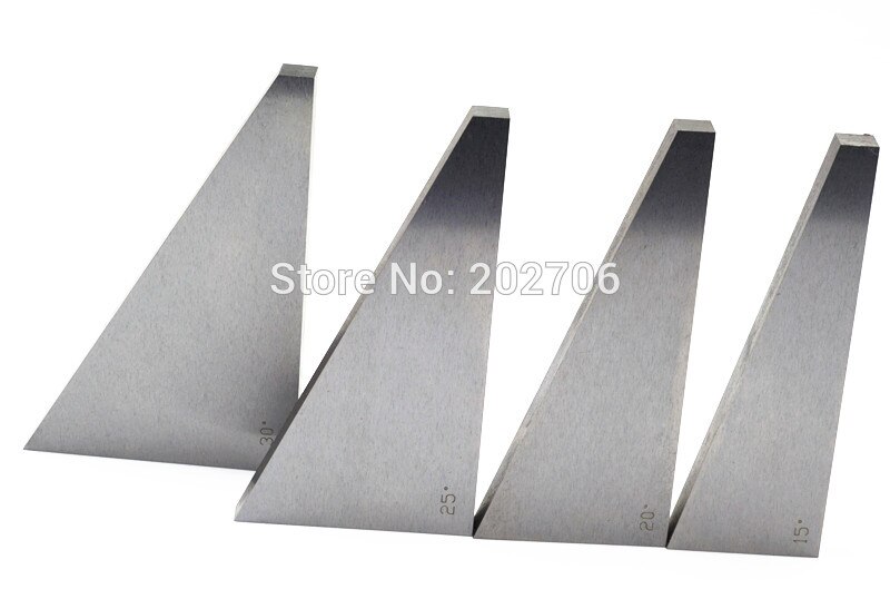 10 Pcs Precision Angle Block Set 1 To 5 Degree & 5 To 30 Degree Lathes Milling Machinist Precision Ground