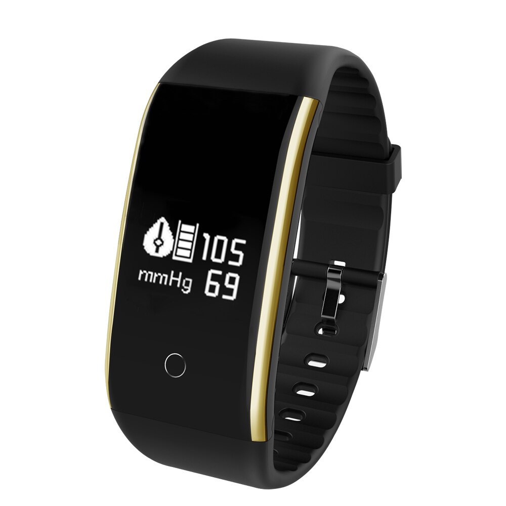 Ip67 stegräknare vattentät löpsport tracker steg  v9 pulsmätare räknare promenad fitness armband armband: Default Title