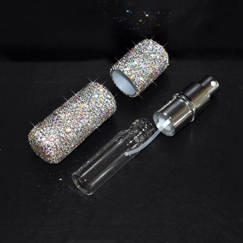 Luxe Creatieve Kristal Diamant Parfum Cosmetische Fles Reizen Draagbare Spray Glazen Flessen Tool Make Organisatoren Ms