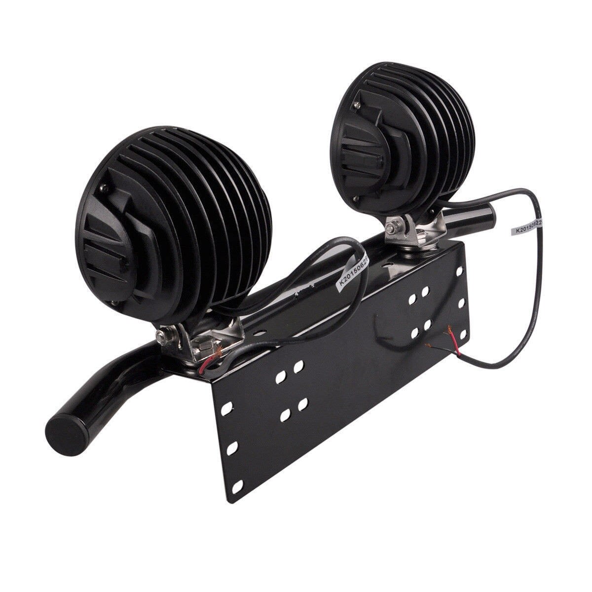 Bull Bar Voorbumper Nummerplaat Beugel Led Verlichting Houder Offroad