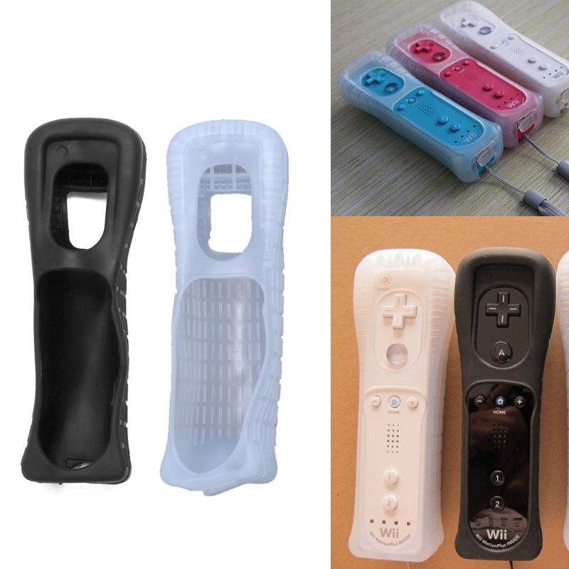Game Case Zachte Siliconen Cover Case Beschermhoes Voor Nintendo Wii Remote Rechterhand Controller