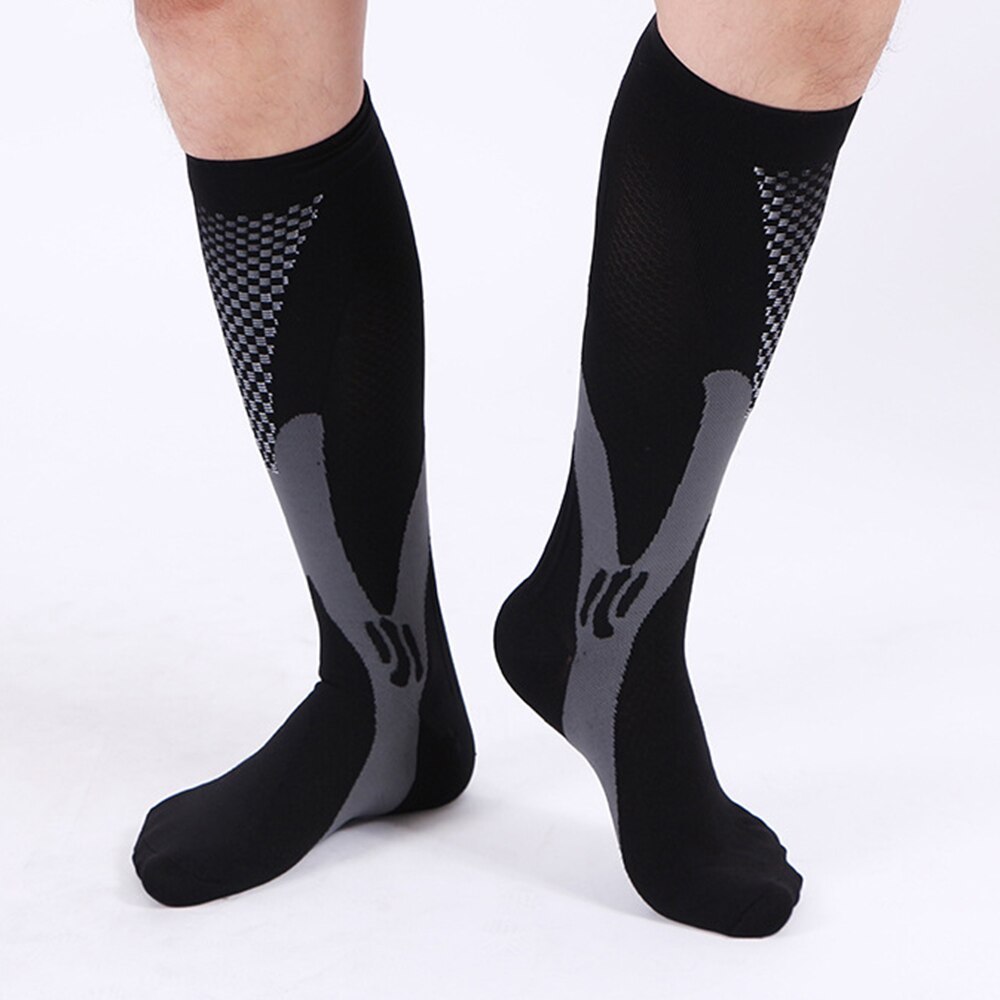 1Pair Breathable Running Football Riding Stocking Leg Support Running Sports Fitness Unisex