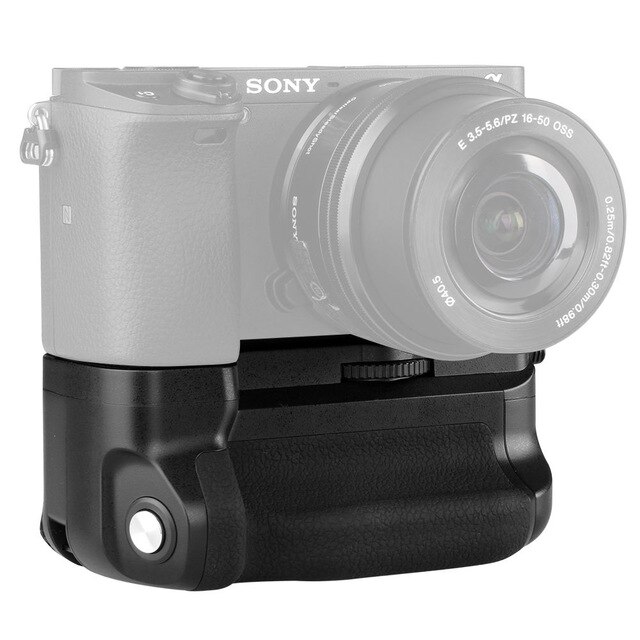 Meike mk-a6300 verticale batterij grip hand pack houder voor sony a6300 ilce-6300 camera np-fw50