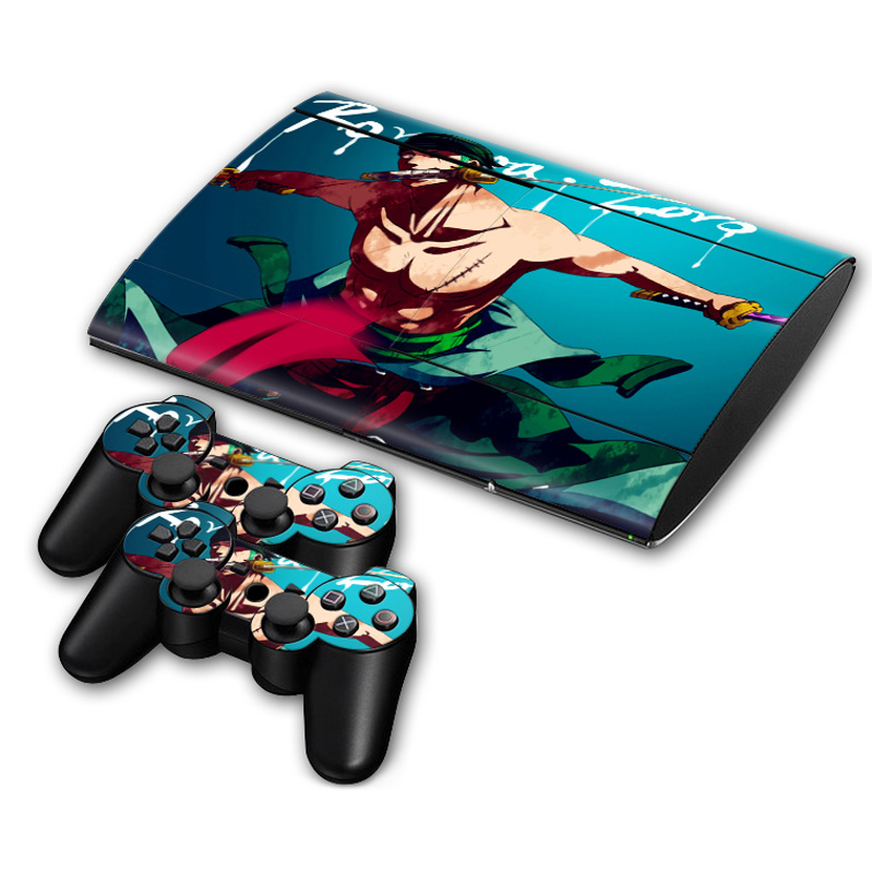 Pegatina de vinilo para ps3 super pegatina de recubrimiento delgada para consola ps3 superfino: TN-PS3S4000-0648