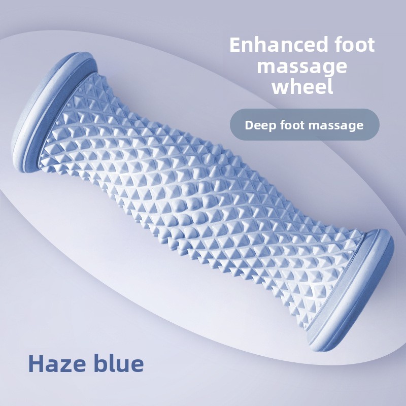 Foot Roller Massager for Flat Feet Improvement Plantar Fasciitis Prevention Foot Meridian Relaxation Reflexology Massage Tool: Chocolate