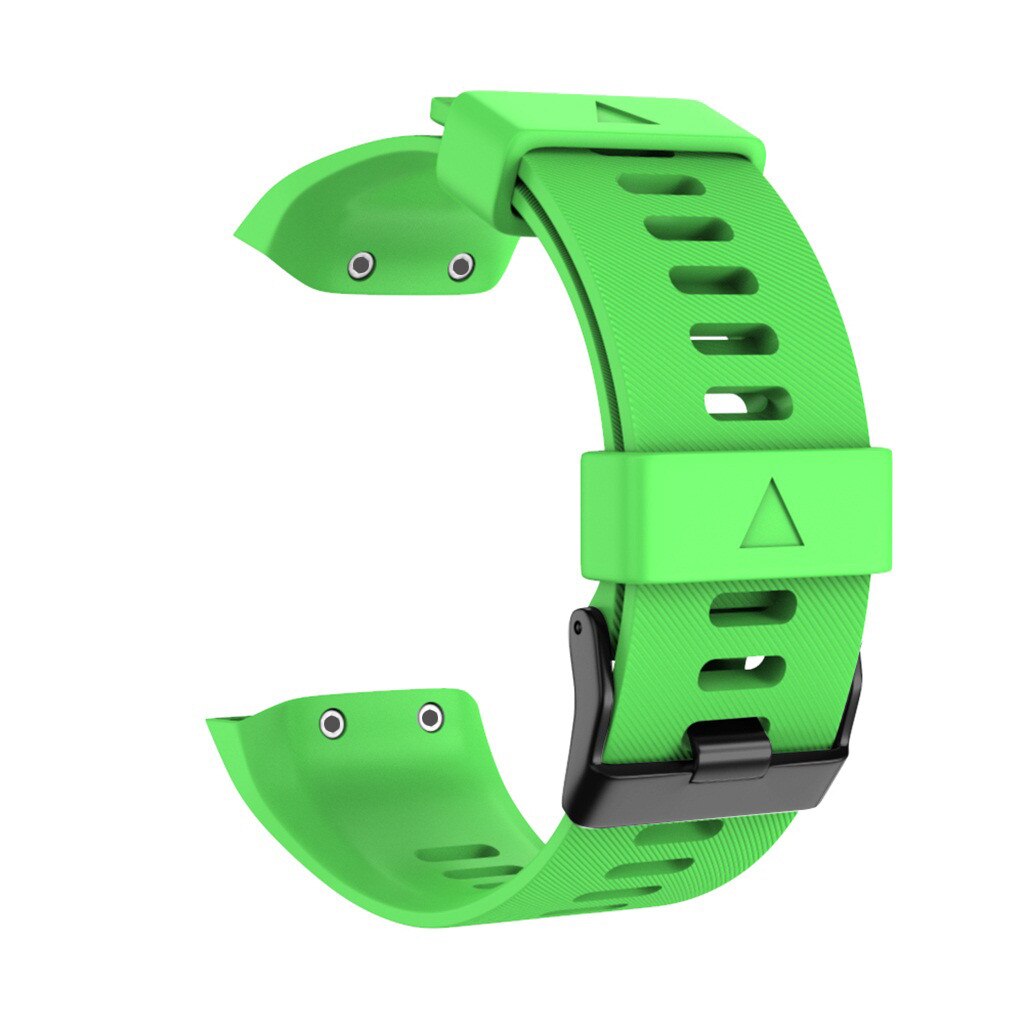 20% Sport Siliconen Vervanging Polsband Band Strap Voor Garmin Forerunner 35 F35 Sport Siliconen Vervanging: Green 