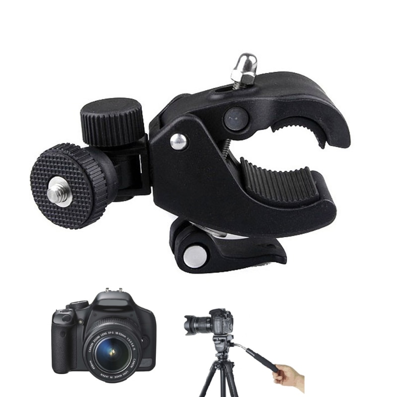 Kamerastativ superklämma stativklämma för att hålla lcd-monitor/dslr-kameror/dv-verktyg