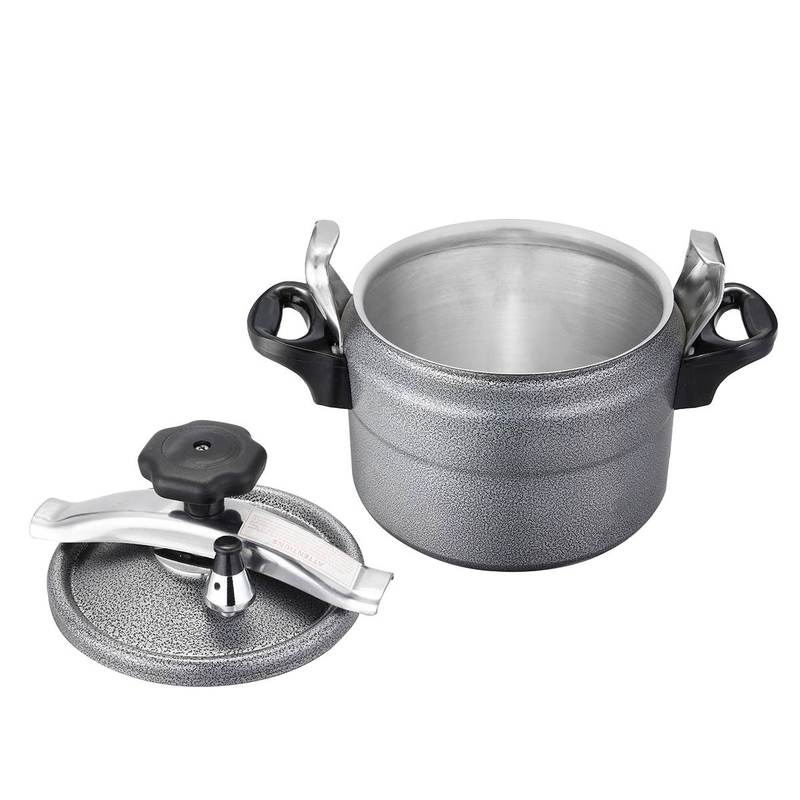 Pressure Cooker 3L Aluminum Explosion-Proof Pressure Cooker Pot Rice Cooking Stovetop Outdoor Camping Travel Pot High Elevation