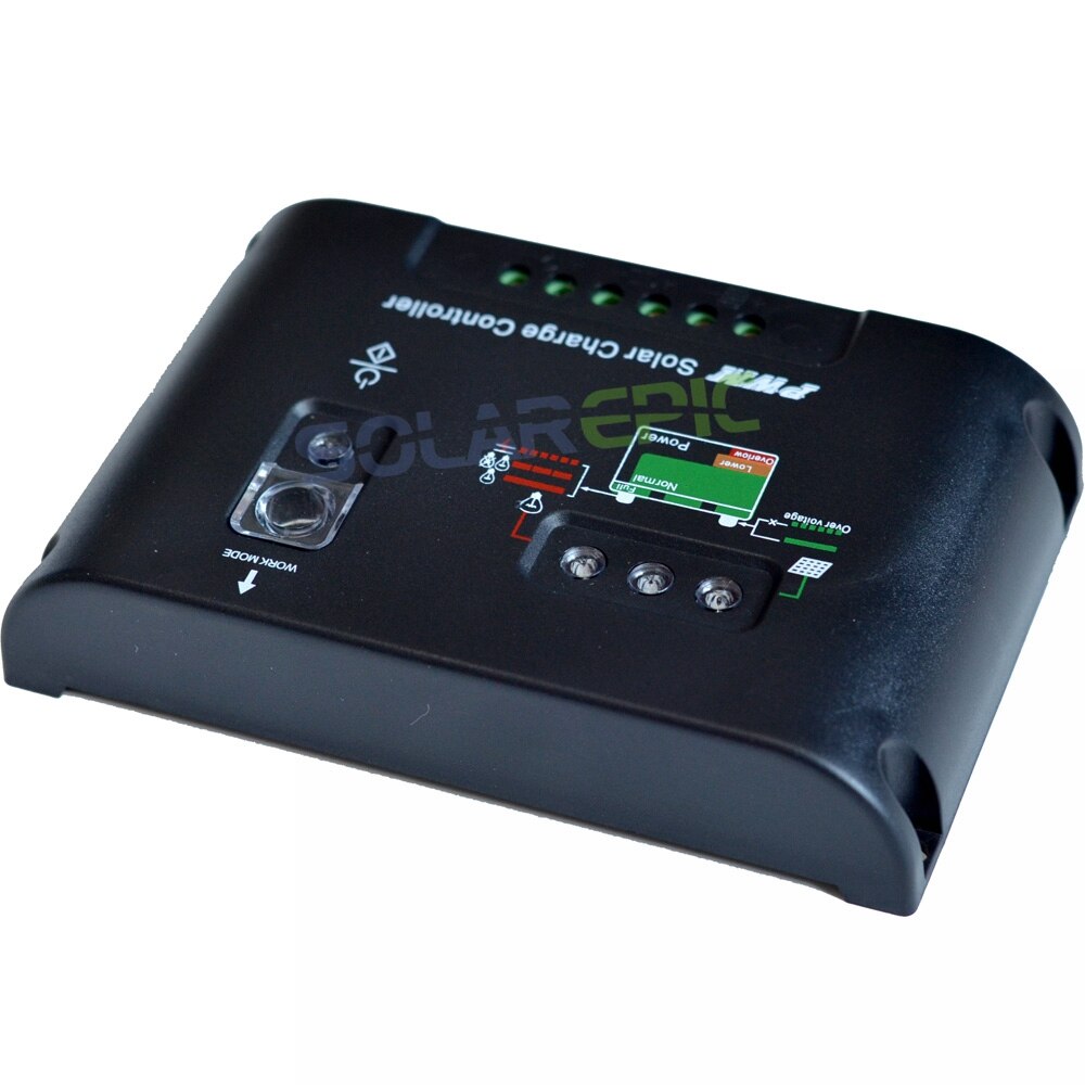 20A Solar Laadregelaar 12 V/24 V Batterij Regulator Verlichting & Timer Functie Solar Controller 240 W/ 480 W PWM Panel Controller