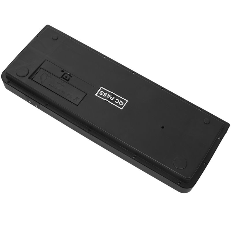 Kinderen kinderen 37 toetsen elektronisch keyboard piano muziek speelgoed opname microfoon microfoon, zwart + wit