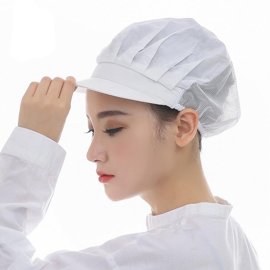 Verstelbare mesh petten voor heren en dames, elastisch, keuken, bakker, chef-kok, pet, catering voor restaurants, pubs, cafés, commerciële keukens