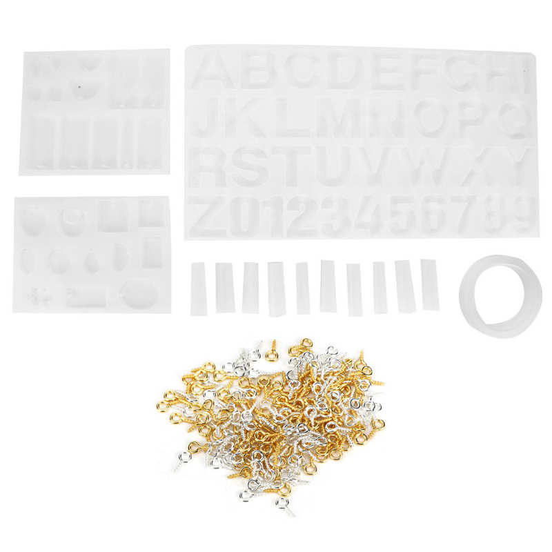 /set mallen gietmal voor hanger oorbellen ketting doe-het-zelf maken