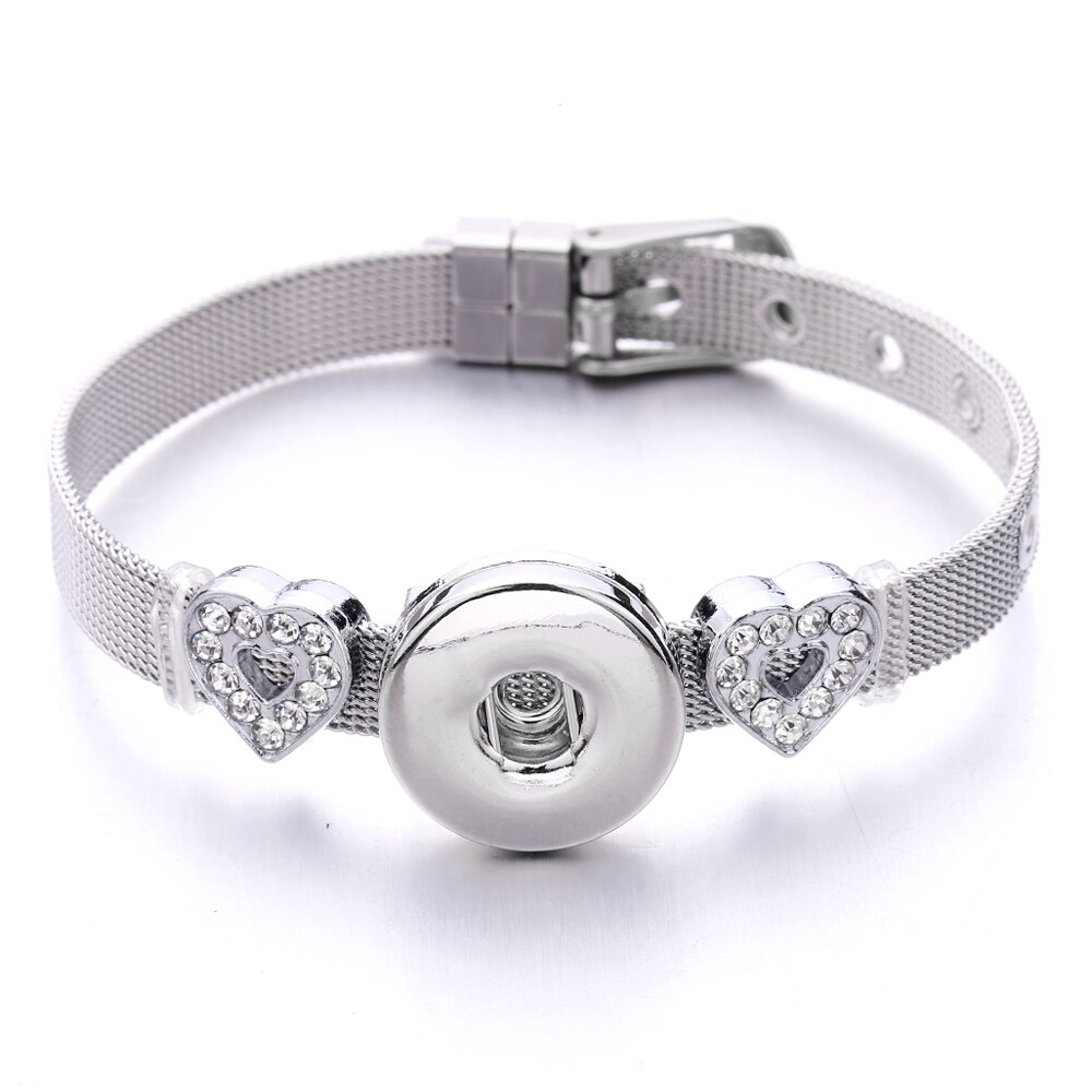 Verschillende Stijlen 20Mm 18Mm Drukknoop Bangle Diy Sieraden XH4007: S203