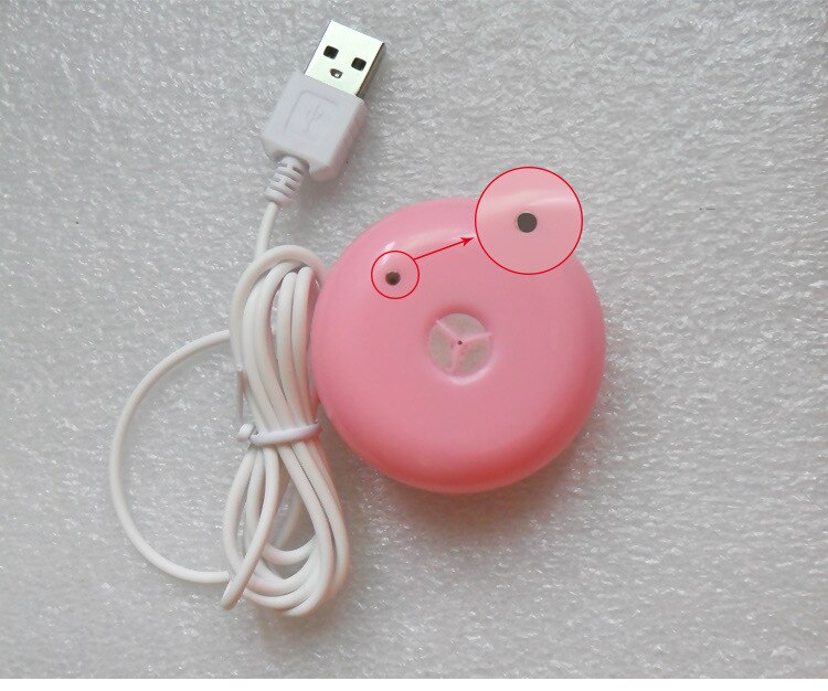 House appliace Mini Portable Donuts USB Air Humidifier Purifier Aroma Diffuser Steam For Home mist maker usb humidifier