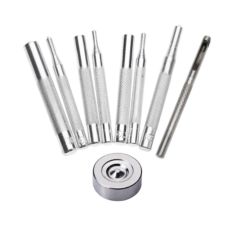633 501 201 Metal Snap Button Installation Tool Rivet Punch Button Denim Button DIY Hand Tools