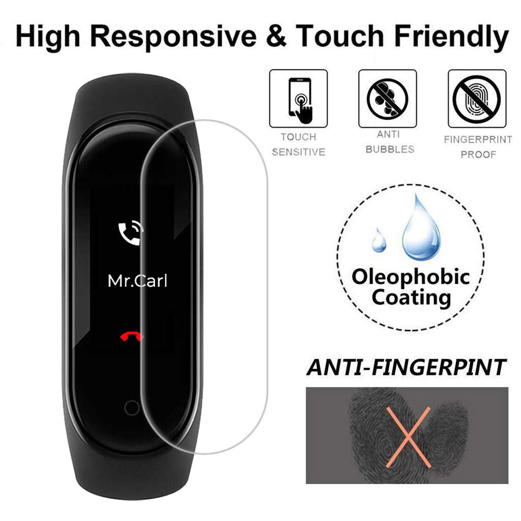 Xiaomi Mi Band 4 Screen Protector Film Zachte Tpu Film Voor Xiaomi Mi Band 4 Smart Polsband Scherm Beschermende Film