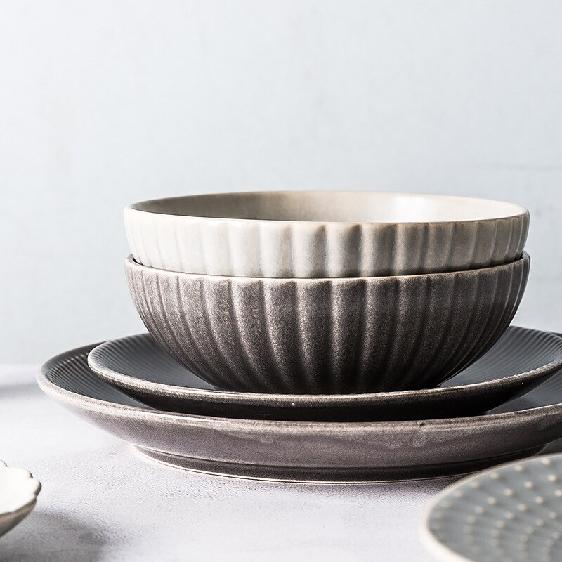 Vintage dishes Western dishes steak plate relief plate coffee cup dish dinnerware set plate