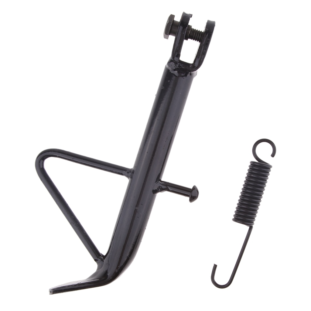 Motorcykel universal kickstand side parkeringsstativ support fodscooter e-cykel