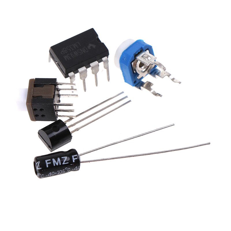 1Set Diy Kit Hart Vorm Ademhaling Lamp Kit Dc 4V-6V Breathing Led Suite Diy Elektronische productie Voor Leermiddel