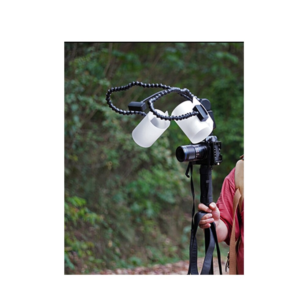 GN58 Macro Flash Diffuser Softbox Voor K808 K888 Magic Led Macro Speedlite Flash Zaklamp Flash Heads Ring Flash Speedlite