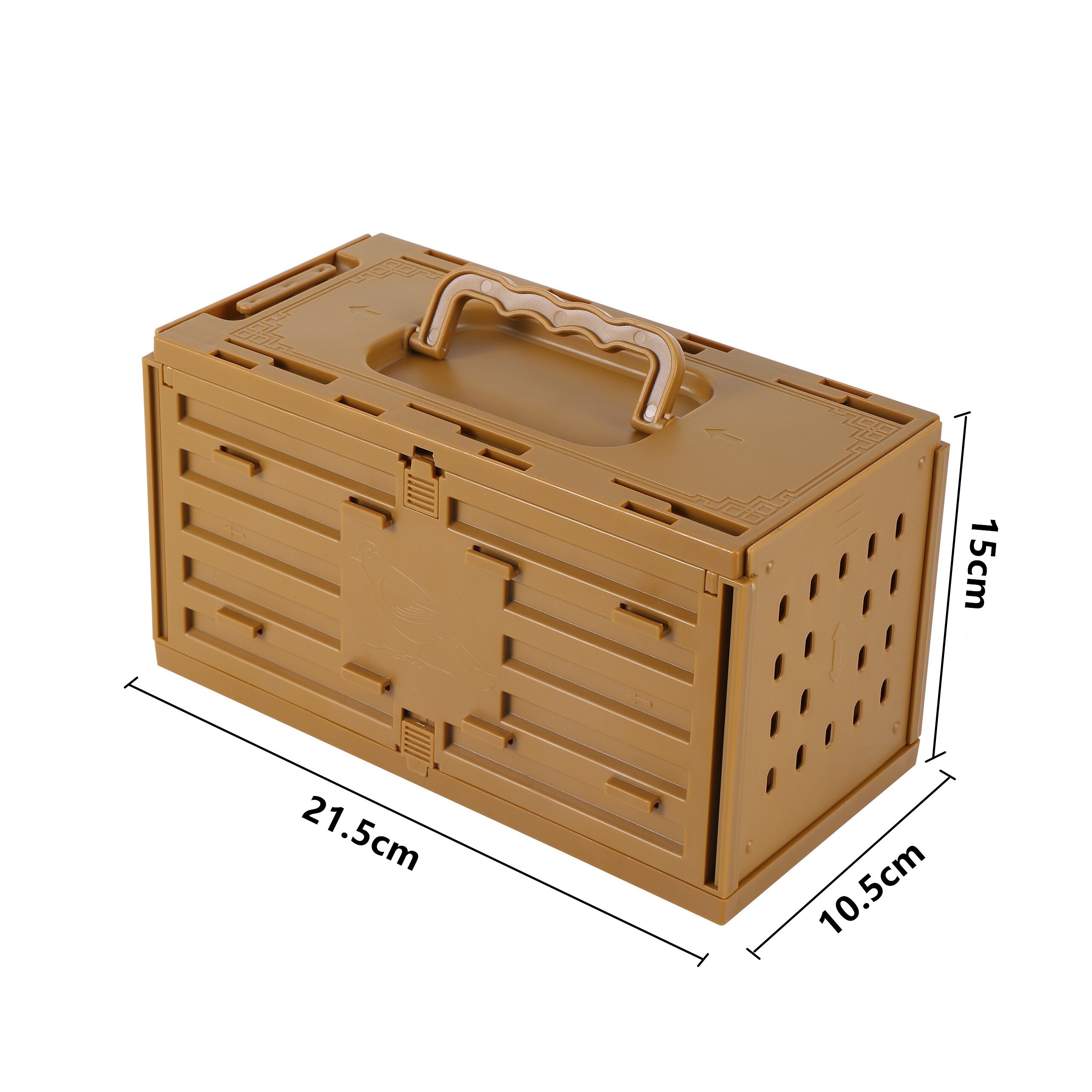 Portable Bird Cage Plastic Transport Cage Pigeon Cage Parrot Bird Cage Bird House Pet Shop Bird Supplies