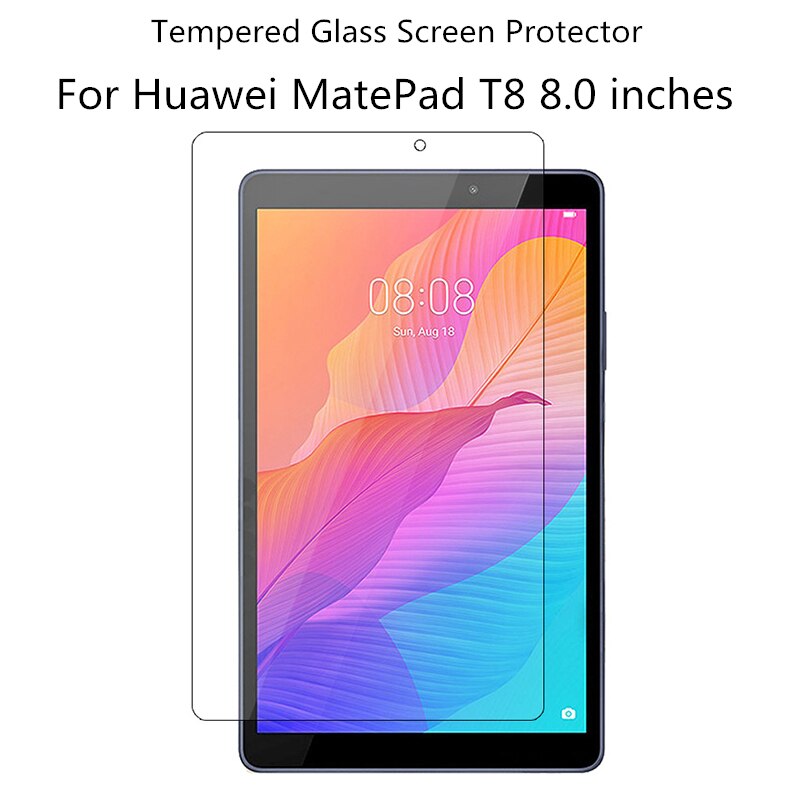 For Huawei MatePad T8 8.0 inches Tempered Glass Screen Protector 9H T 8 8&quot; Tablet Protective Film For Kobe2-L03 KOB2-L09: Default Title