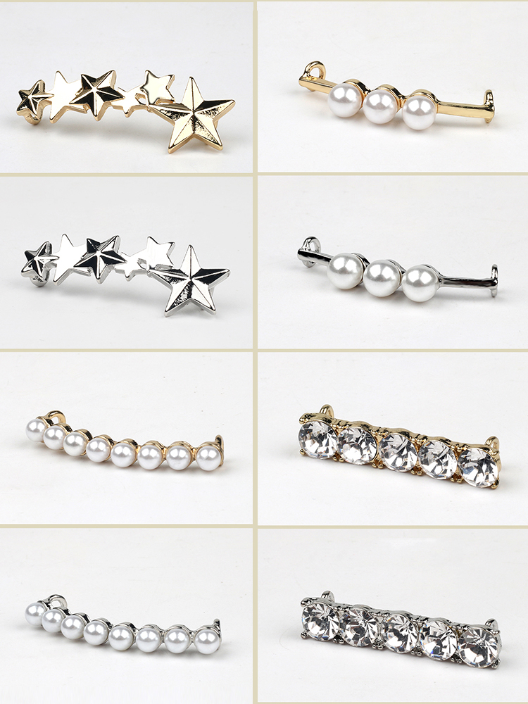 Turnschuhe Schnürsenkel Dekoration Metall Schnürsenkel Schnalle Perle Schuhe Charme Zubehör Glänzenden Strass Frauen schnürsenkel Dekorative